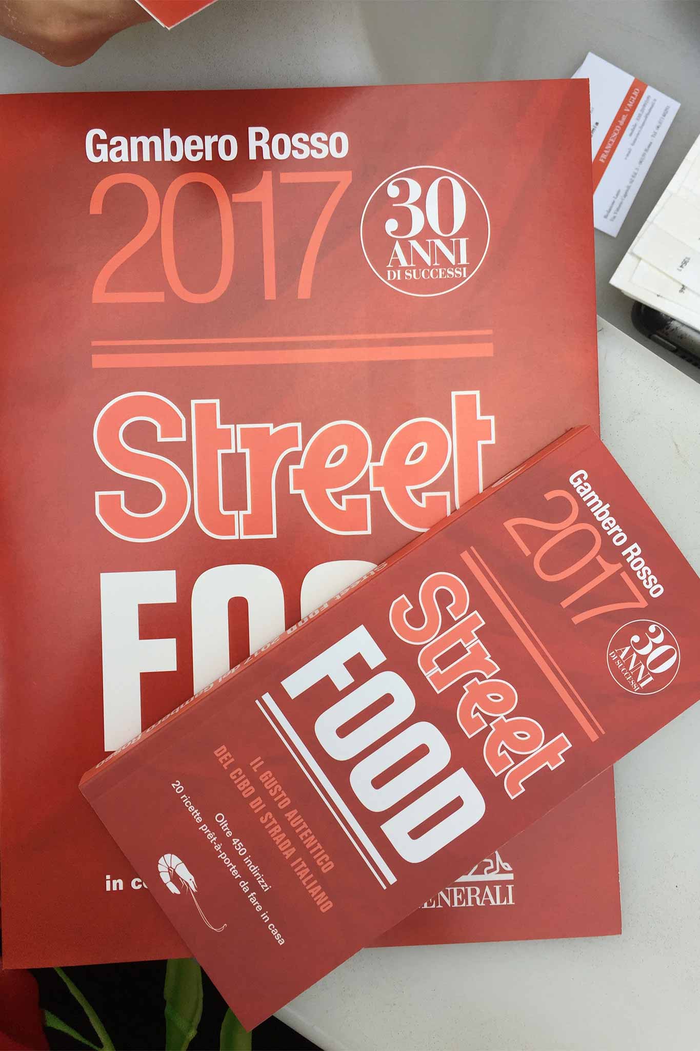 guida gambero rosso 2017 street food