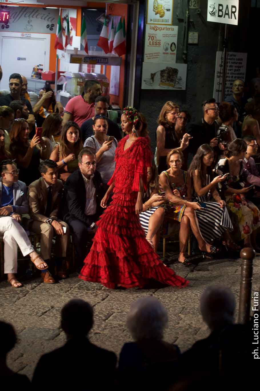 la festa di Dolce e Gabbana a Napoli Borgo Marinari 2