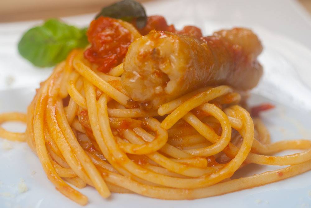Spaghettoni con stoccafisso