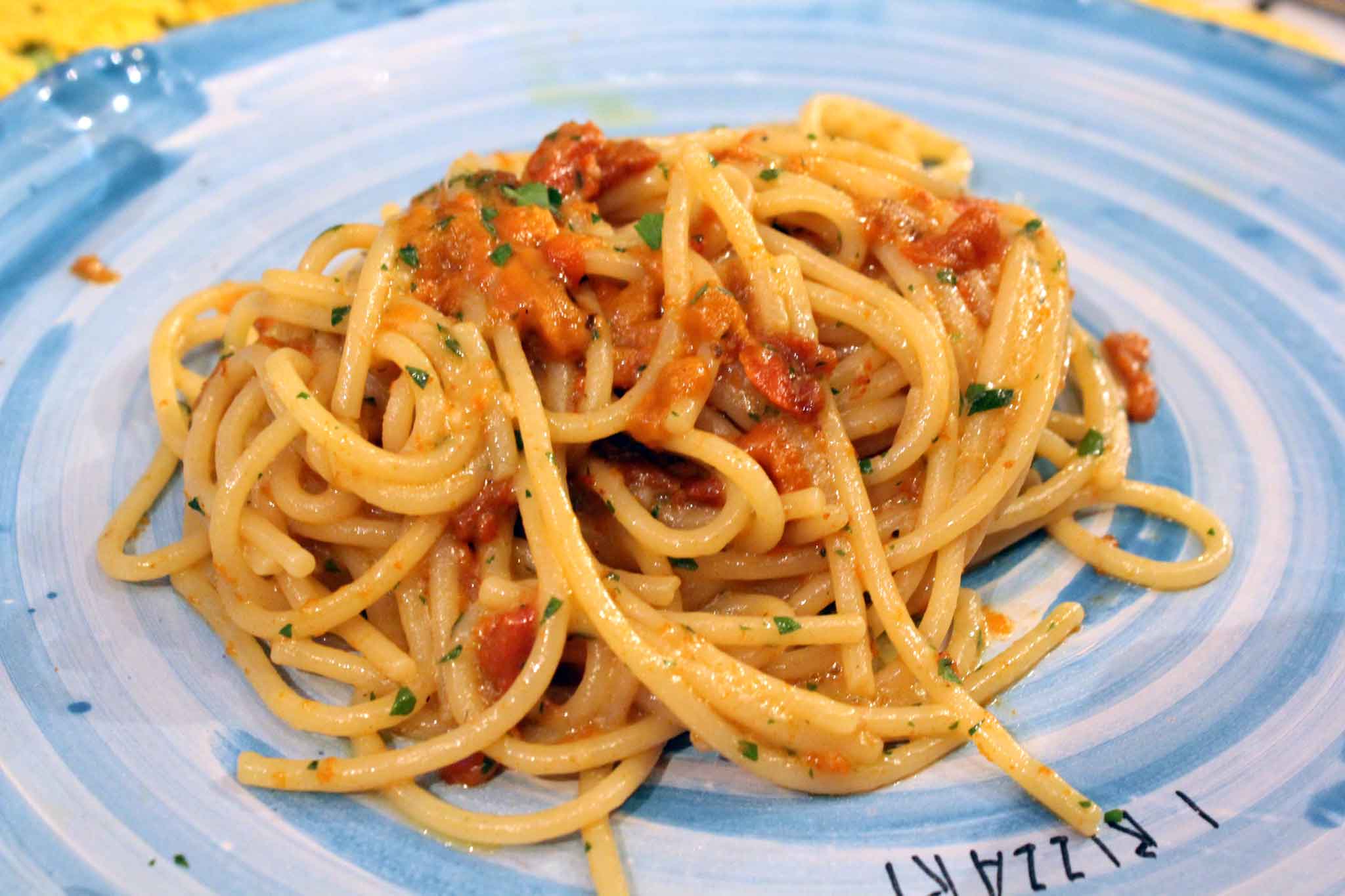 spaghetti ricci di mare