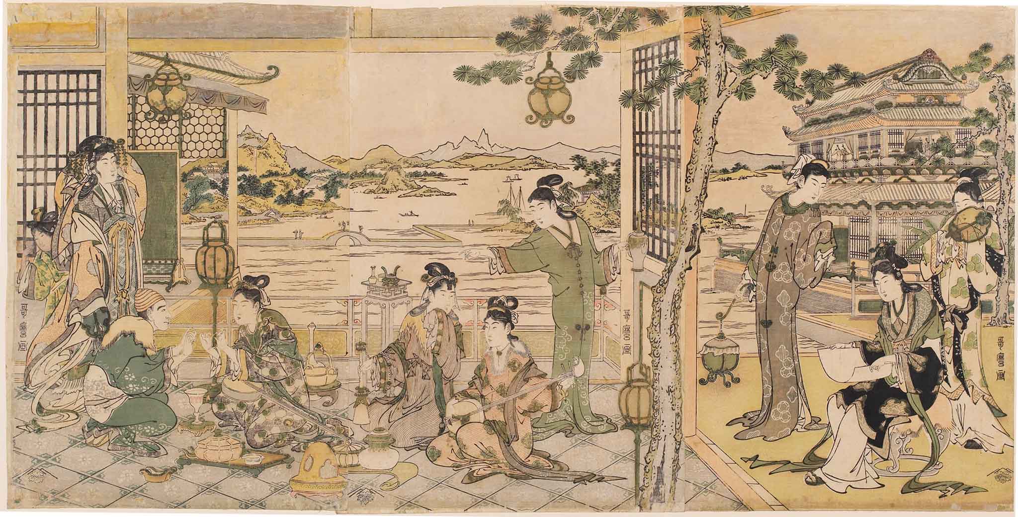 hokusai-24-banchetto