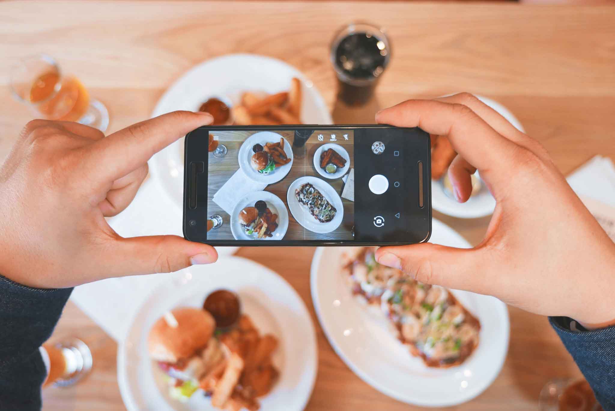 Instagram come fotografare cibo