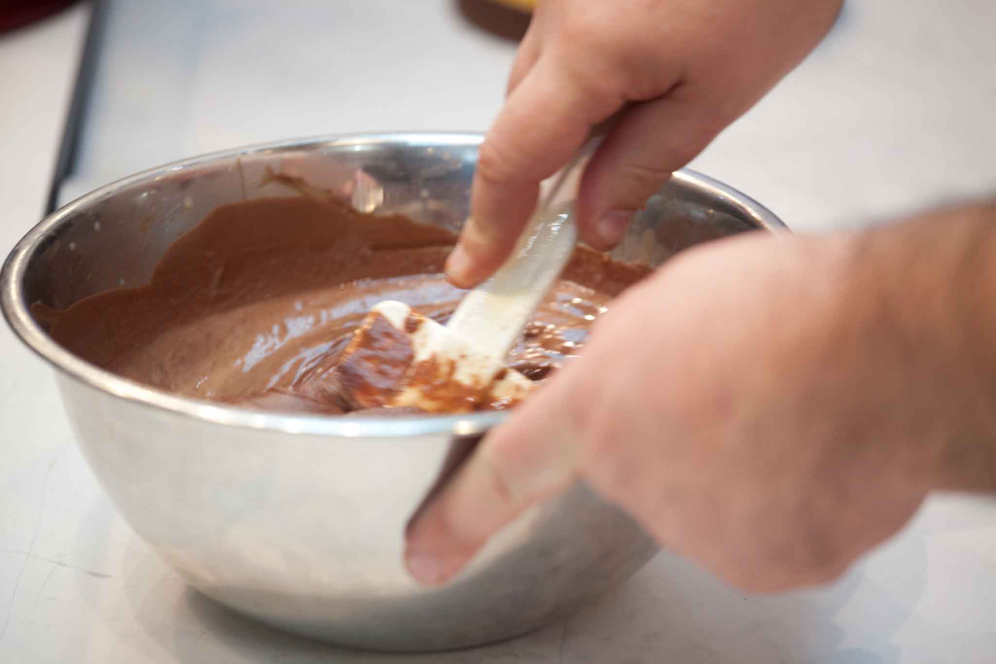 preparazione ganache cioccolato