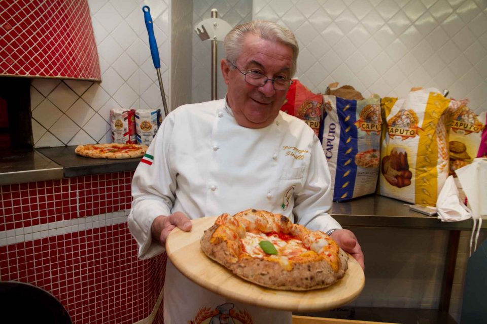 Piergiorgio Giorilli pizza a canotto