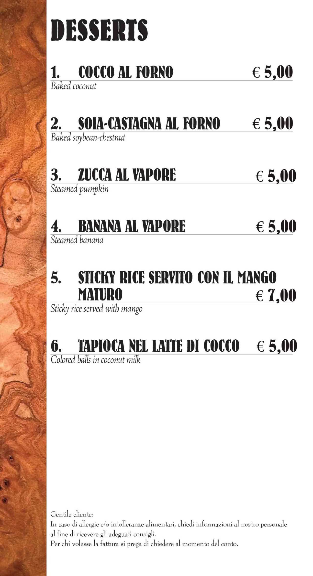 Menu e prezzi di Sukhothai Ristorante Thailandese a Roma nel 2025