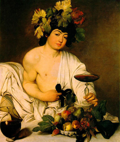 Caravaggio-Bacco