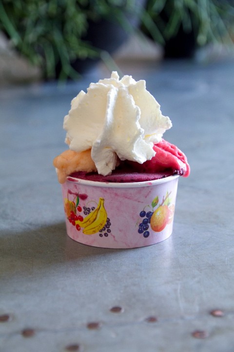 Ecco il gelato naturale della gelateria Neve di Latte a Roma