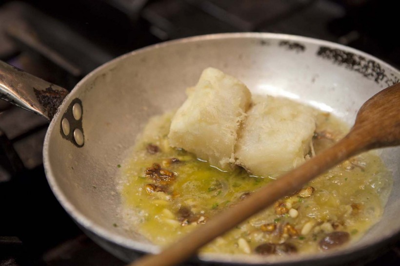 la ricetta del baccalà alla cannaruta