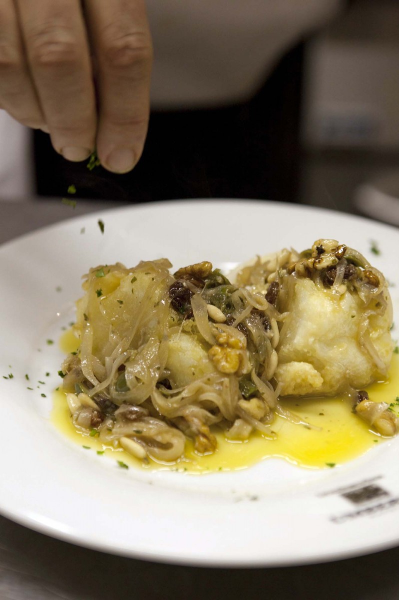 la ricetta del baccalà alla cannaruta