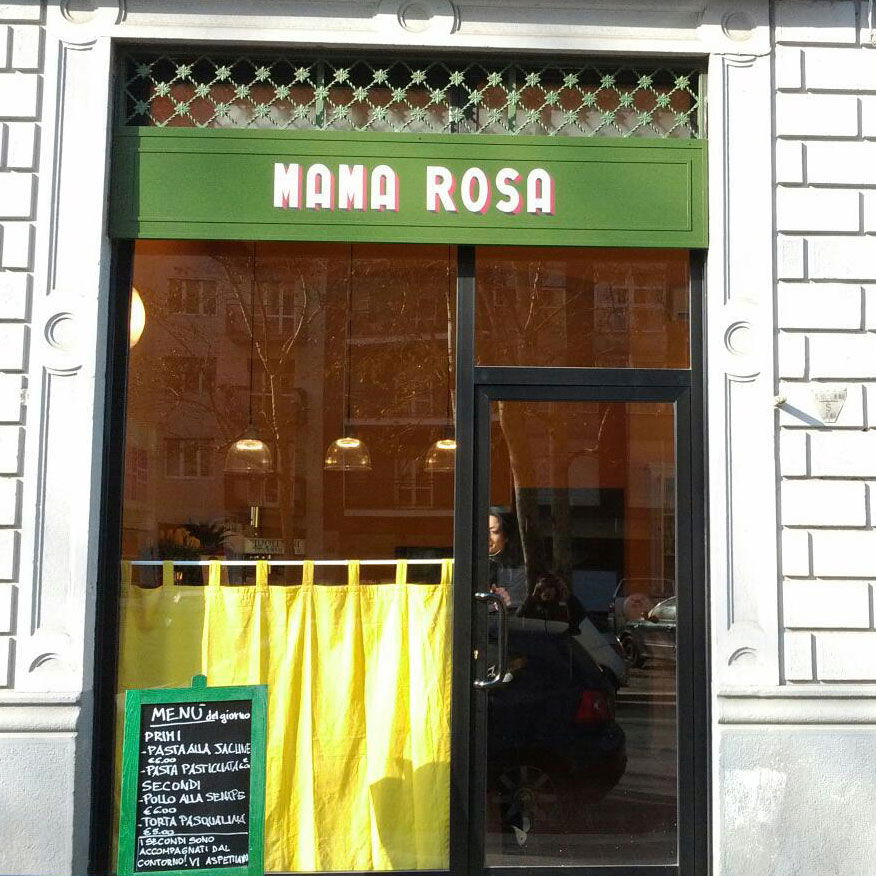 Milano. mama rosa, bar con cucina per pranzare a prezzi convenienti Cucina per bar