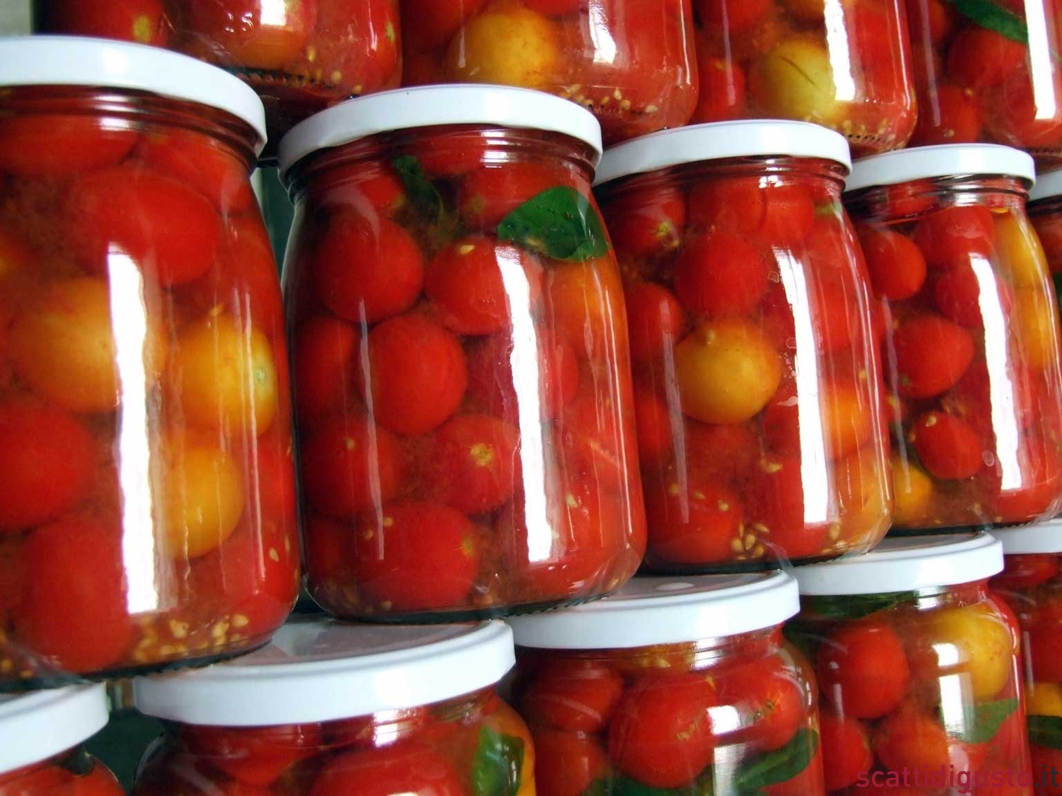 Pomodoro. Preparare a casa la salsa e la conserva, anche sotto sale