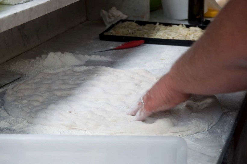 Impasto pizza bonci