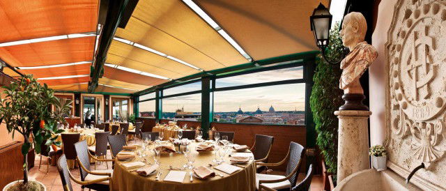 Roma. la terrazza delleden è motivo di gioia per occhi e palato Hotel eden roma ristorante