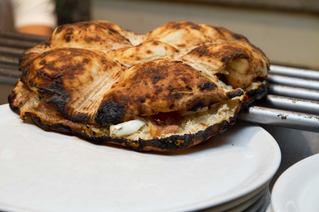 rosettone Sforno mozzarella guanciale