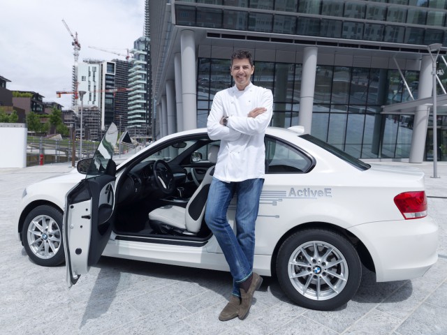 Andrea Berton chef e bmw