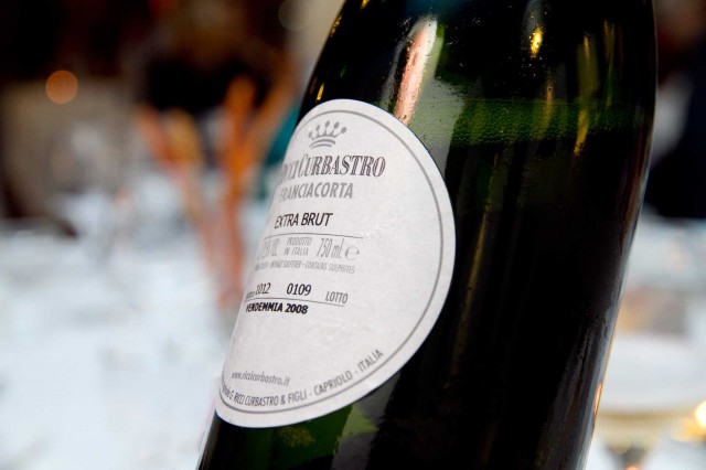 Franciacorta Ricci Curbastro Extra Brut etichetta