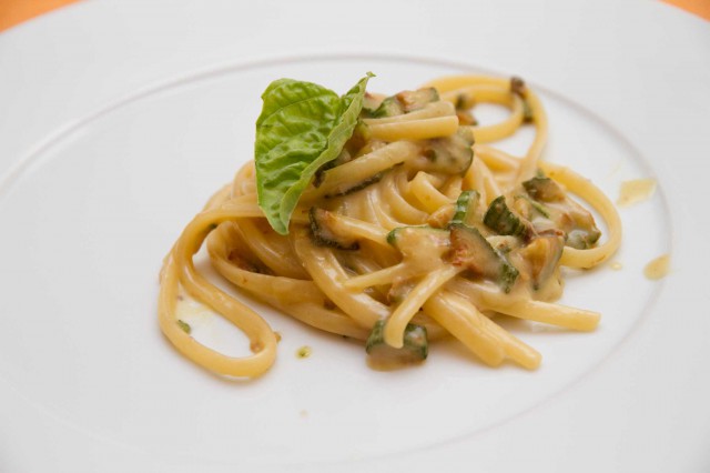 Linguine alle zucchine o spaghetti alla Nerano 2