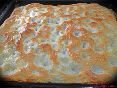 Focaccia genovese impasto