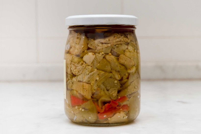 melanzane sott'olio e botulino