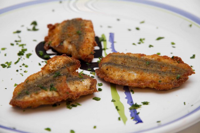 alici fritte Osteria Torre di Mare Paestum