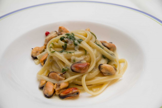 linguine puteolana Osteria Torre di Mare Paestum