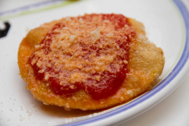 pizza fritta Osteria Torre di Mare Paestum
