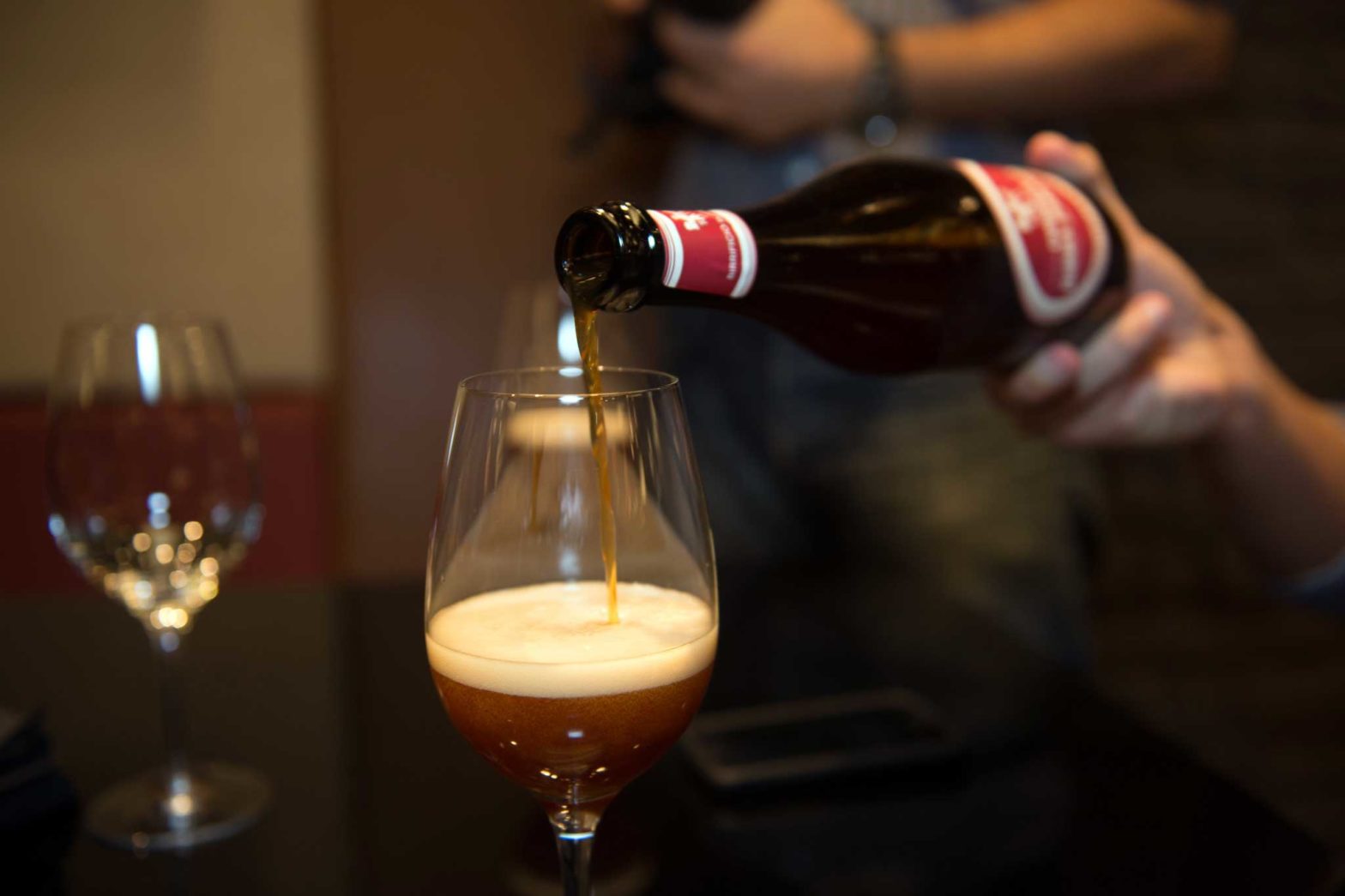 Birra in bicchiere