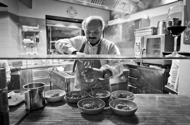 Oscar Farinetti cucina