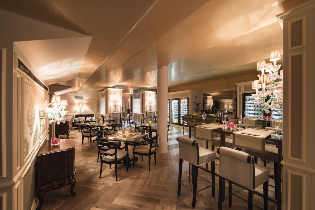 Sala vino hotel Danieli a Venezia