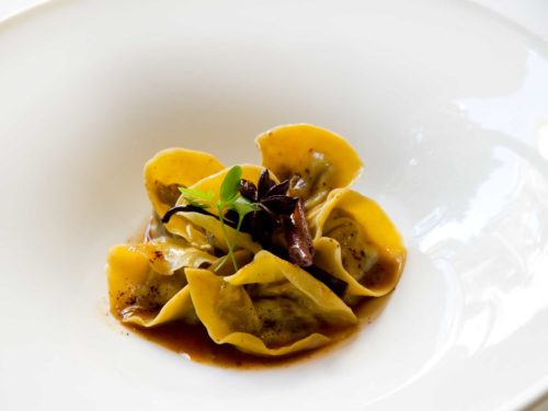 tortelli ripieni di coda vaccina