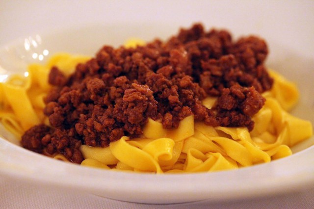 tagliatelle ragù gigina