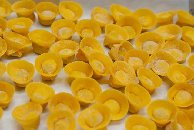 Tortelli pronti per la cottura