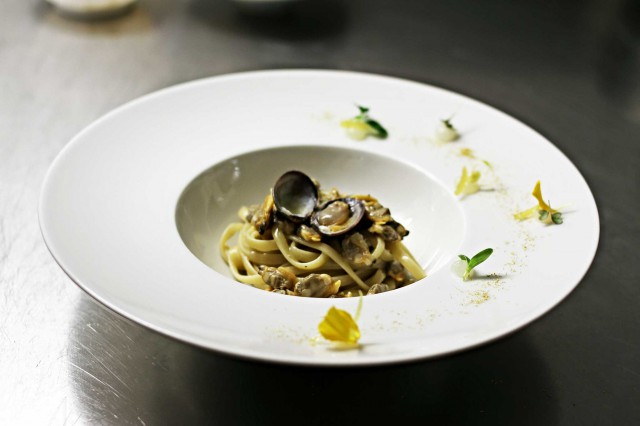 linguine con vongole