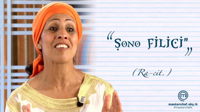 Rachida fuori Masterchef