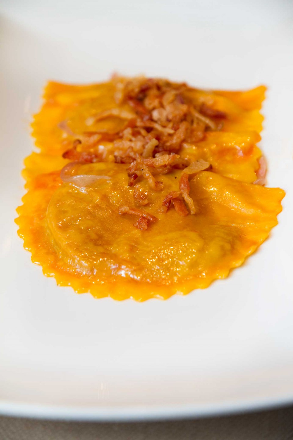 mezzelune amatriciana