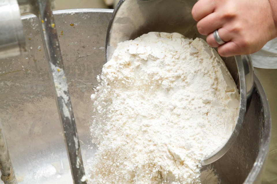 farina pizza al formaggio