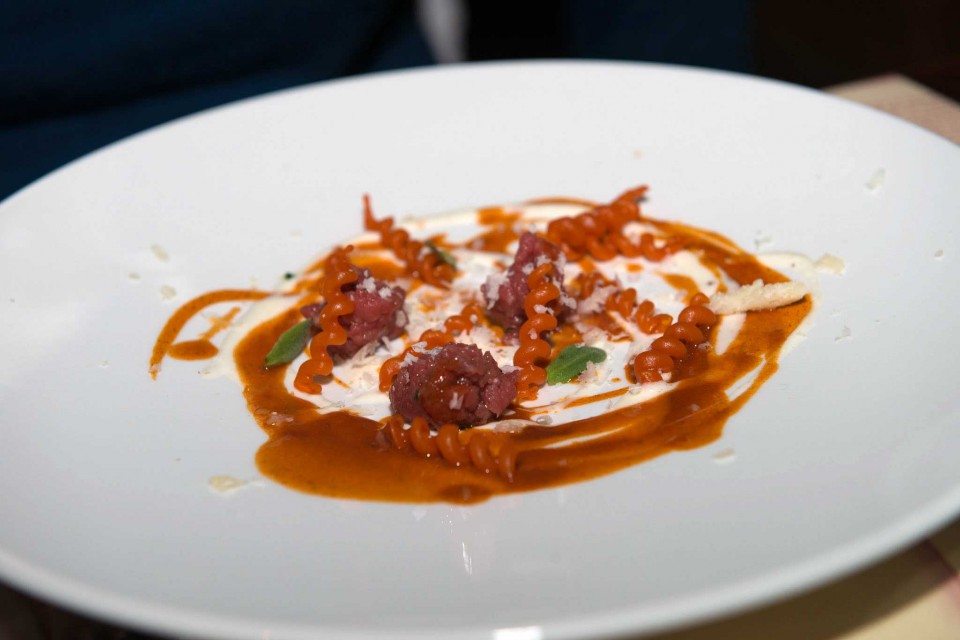 fusilli di pomodoro