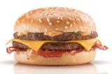 Hamburger crispy mcbacon con salsa