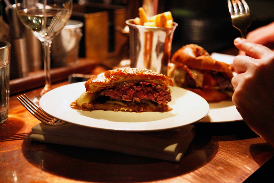 hamburger taglio