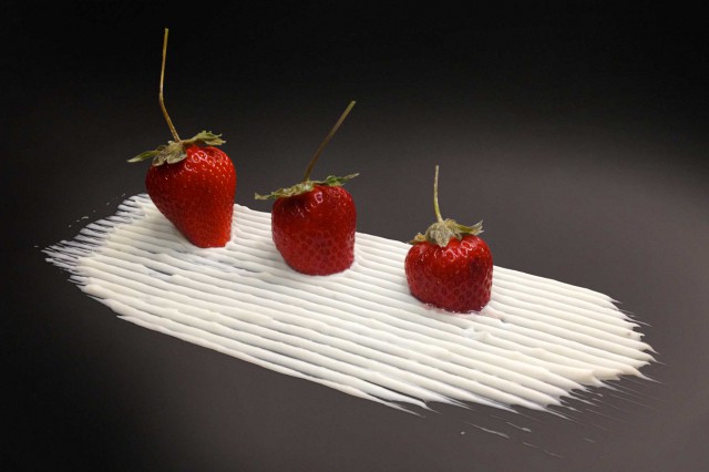 fragole panna