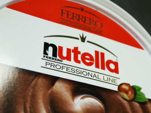 nutella professional line