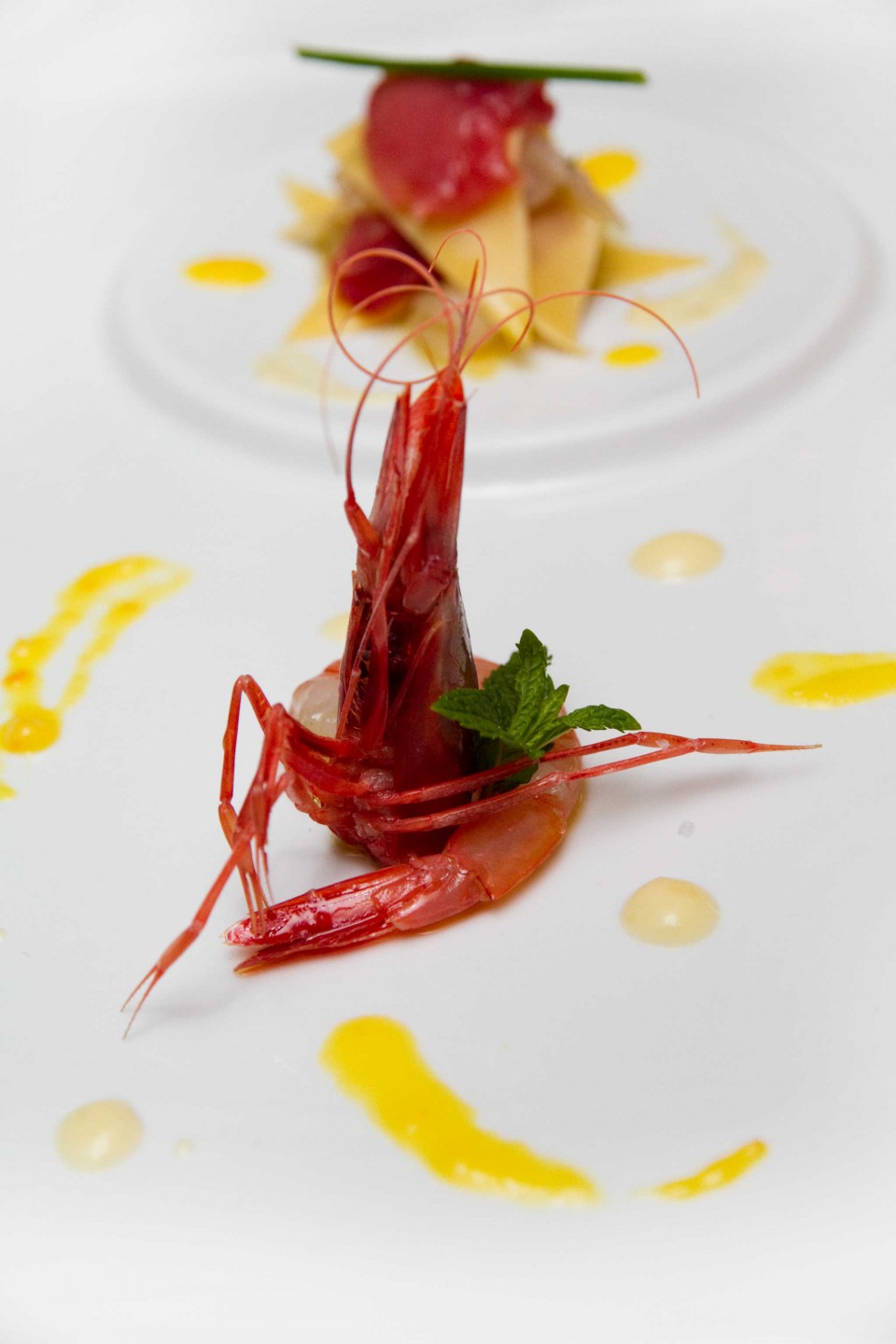 lasagnetta di crudo di pesce