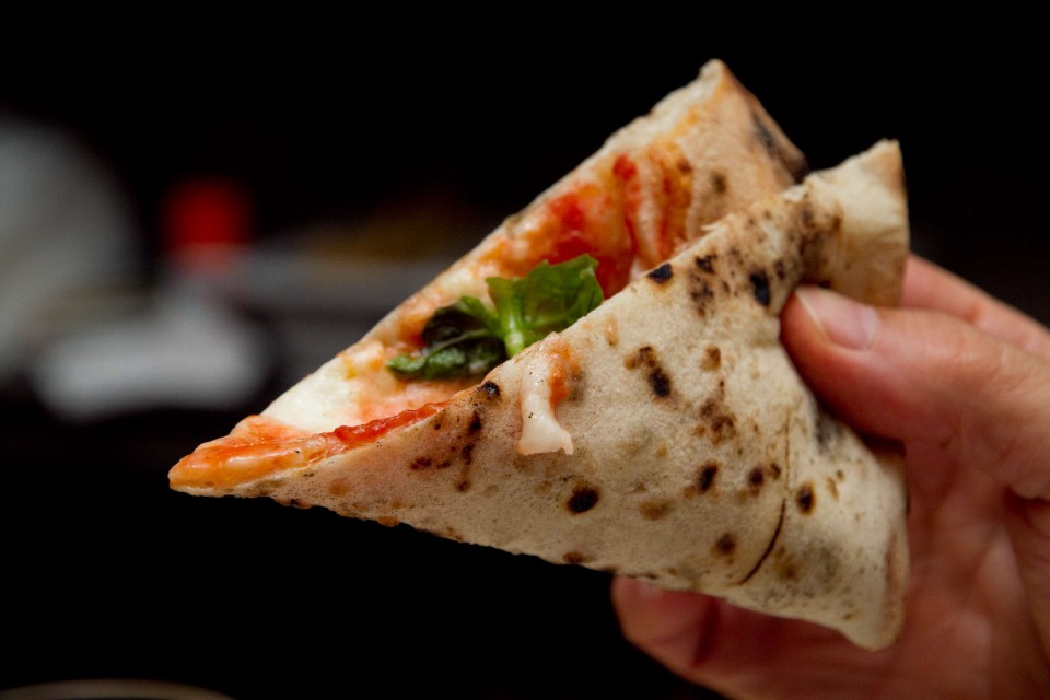 piega pizza margherita