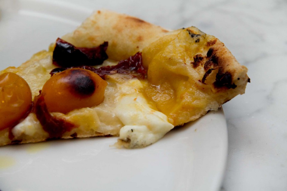 pizza pomodori gialli