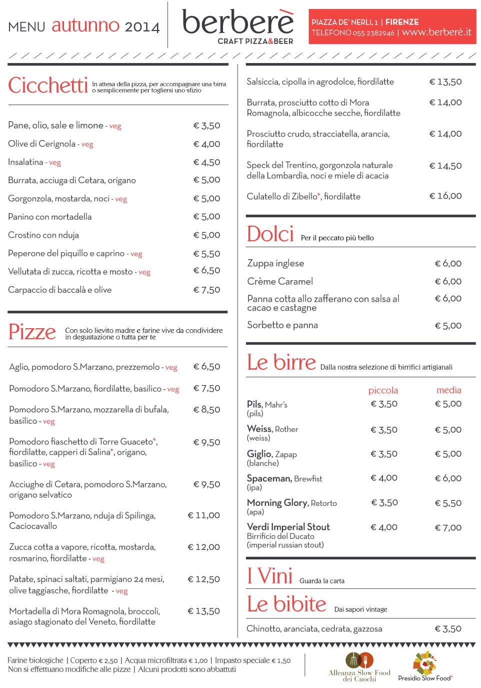 Firenze. La nuova pizzeria Berberè vuole cancellare la pizza gourmet