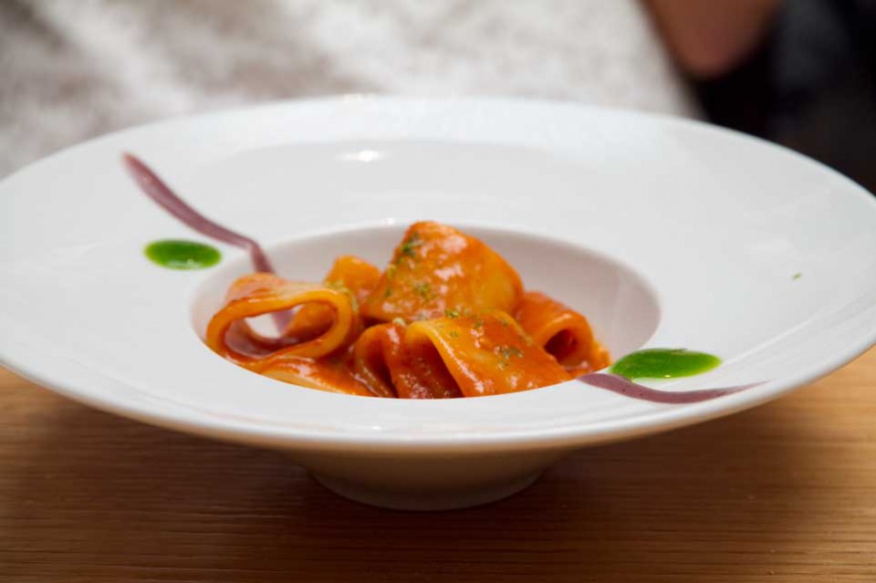 paccheri ventresca di tonno
