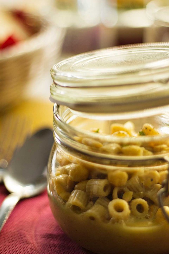 pasta e ceci vegan