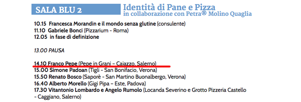 pizza Pepe Identità Golose 2015