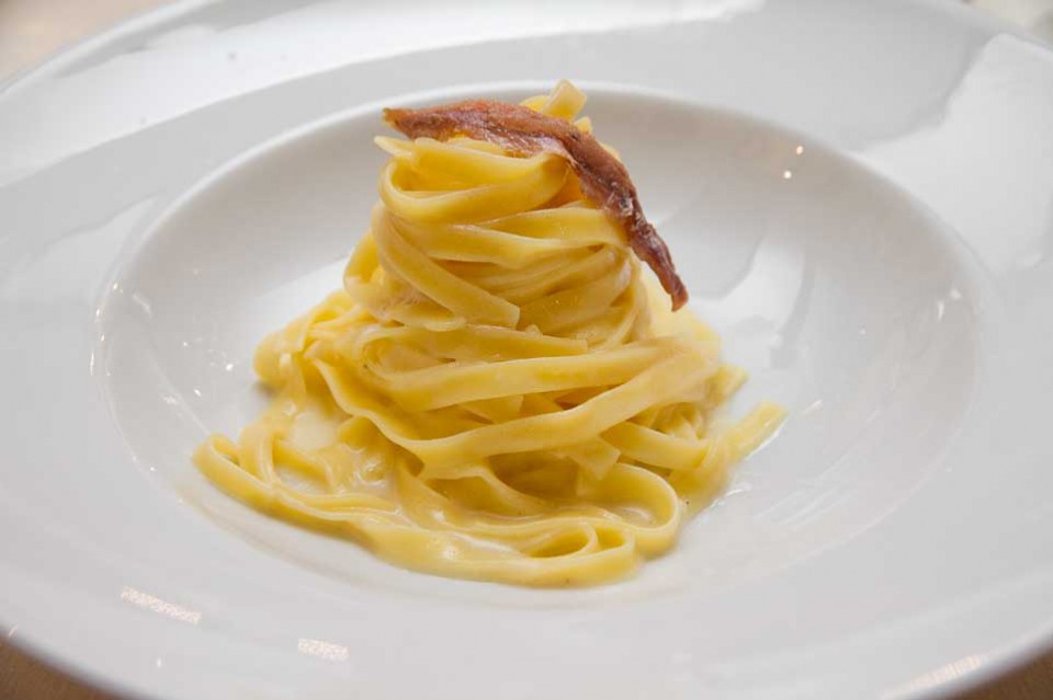 tagliolini burro di bufala Rosanna Marziale
