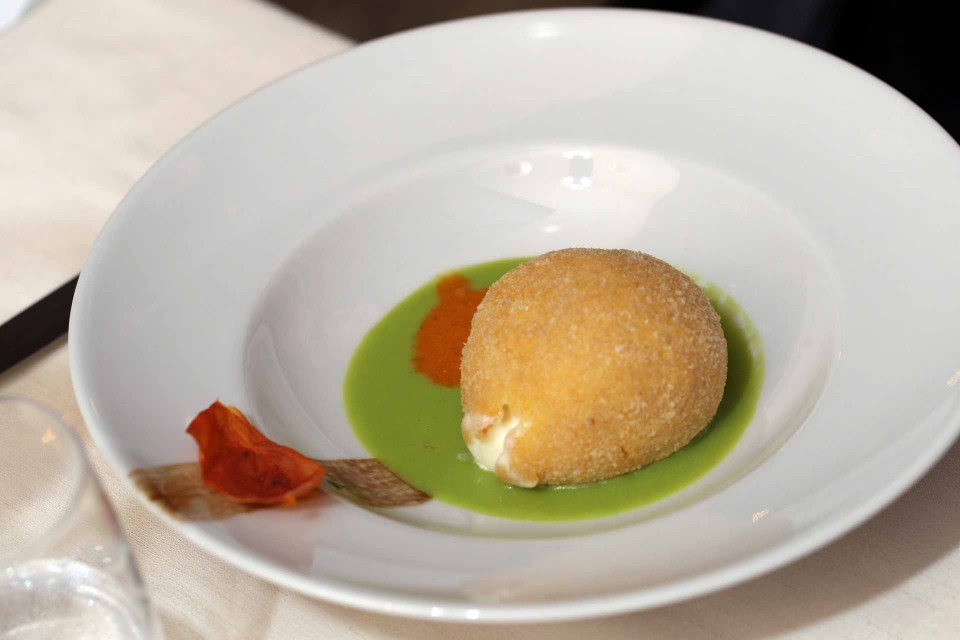 palla di mozzarella